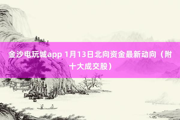 金沙电玩城app 1月13日北向资金最新动向（附十大成交股）